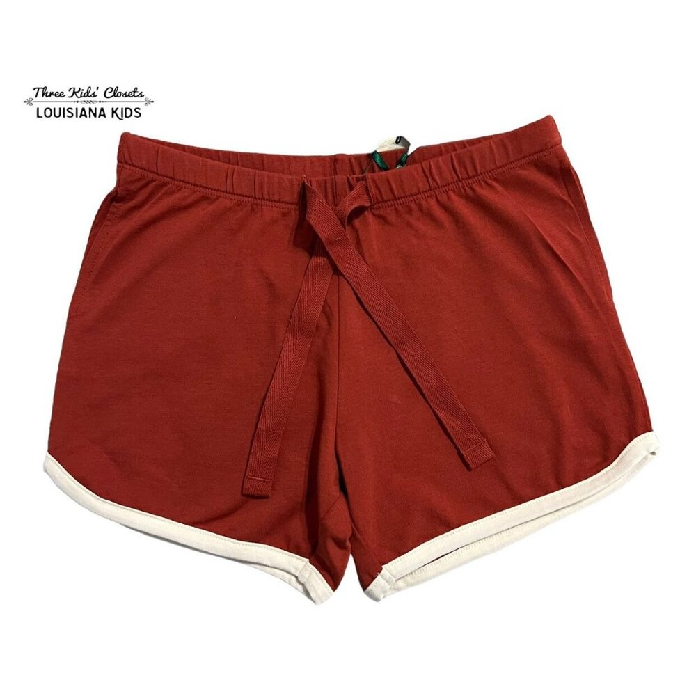 NEW Little Green Radicals 7-8Y Organic Run Around Athletic Shorts